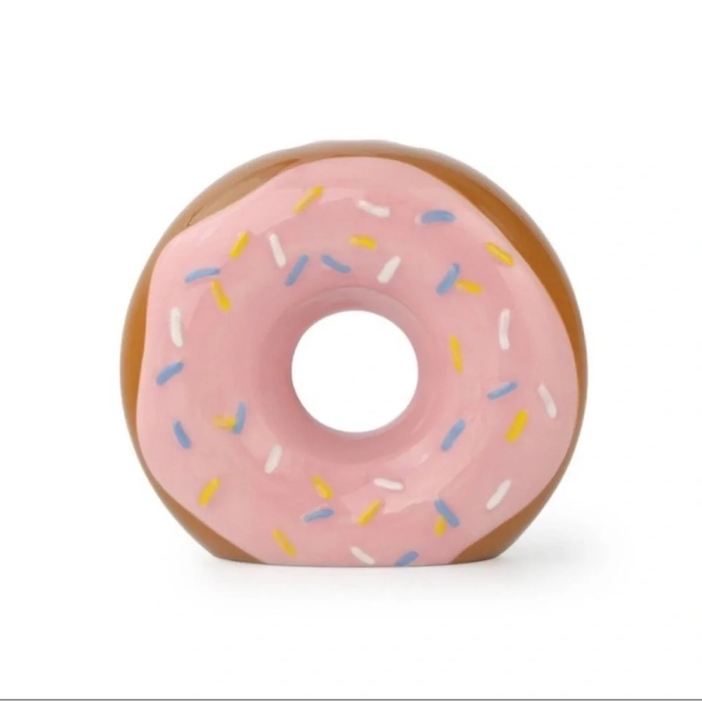 3 for $15 SALE Target Bullseye Donut Shaped Sprinkles Shaker for Cupcakes etc